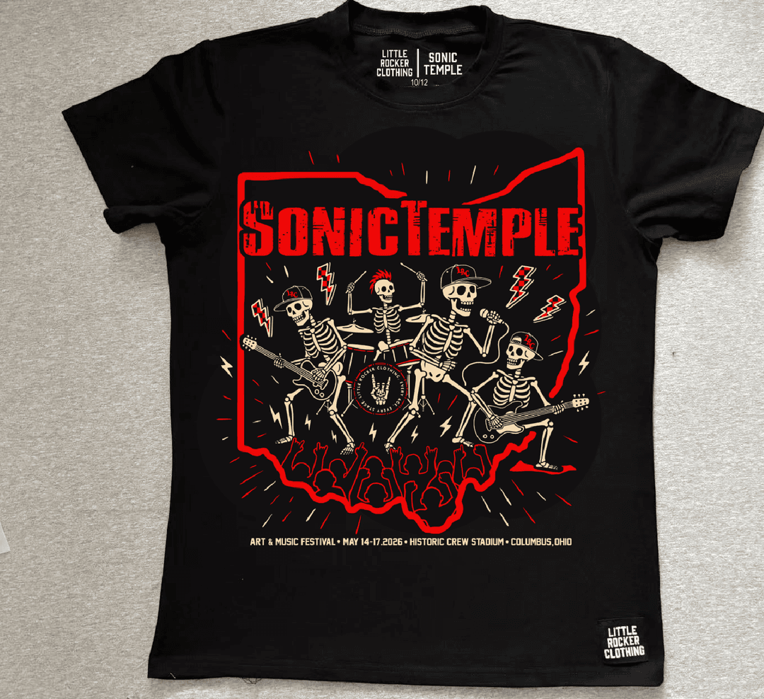 Sonic Temple 2026 Kids Collab Tee