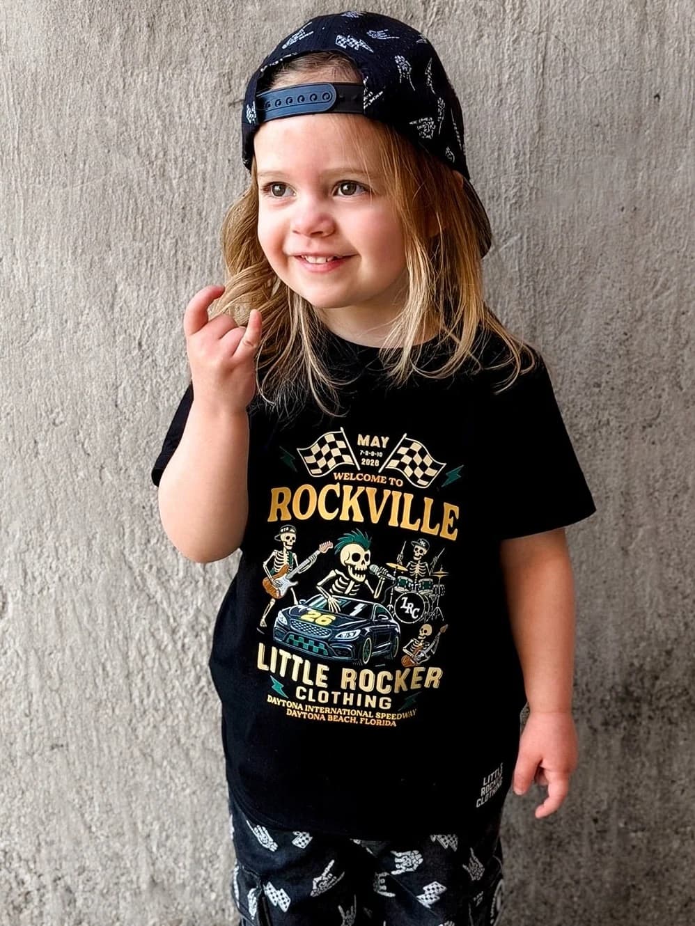 Welcome To Rockville 2026 Kids Collab Tee